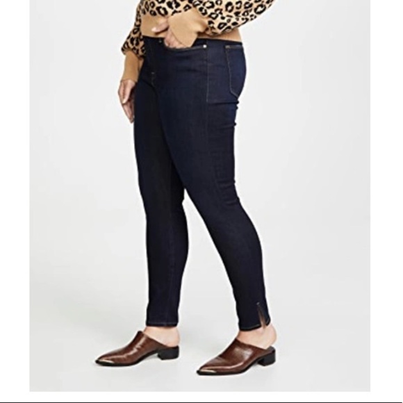 FRAME Le High Skinny Split Hem Jeans In Copa size 27 - Picture 10 of 10